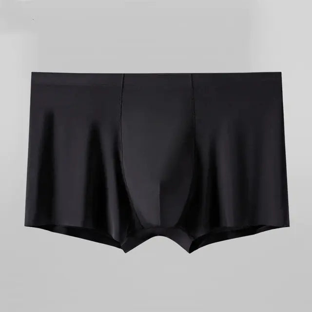 Comfortable and Breathable Men's Elastic Boxer Shorts
