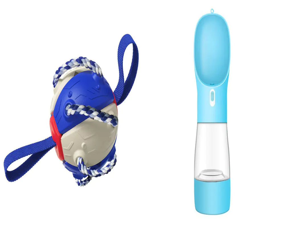 Interactive Inflatable Dog Soccer Ball Training Toy