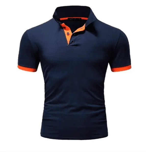 Men's Fashionable Short Sleeve Polo T-Shirt