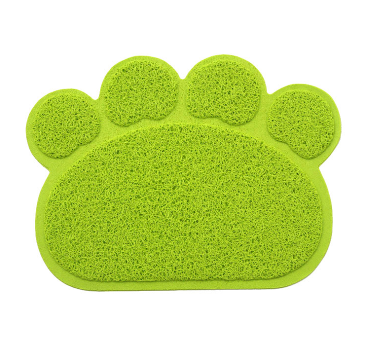 Cat Paw Shaped Litter Mat, Non-Slip Floor Mat