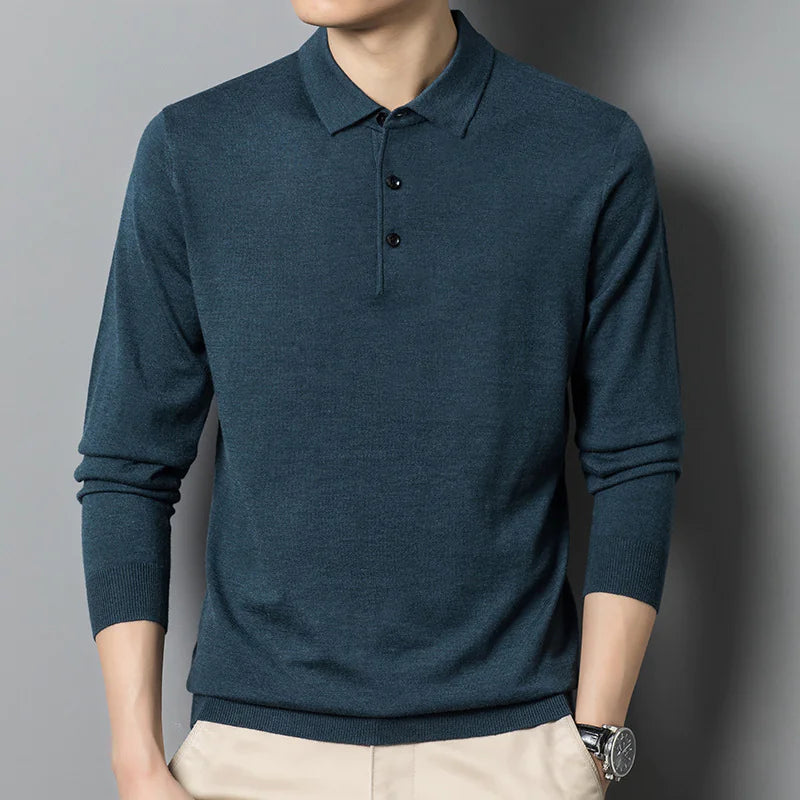 Men's Slim Fit Knit Shirt