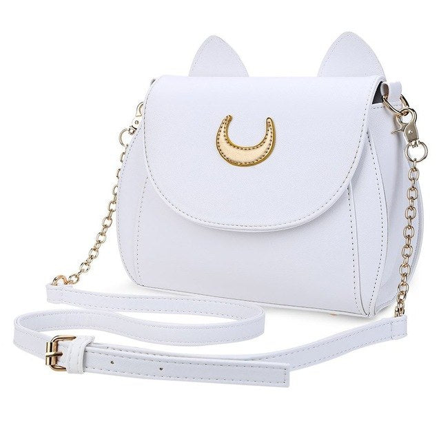 Sailor Moon Luna Cat Casual Shoulder Bag (2026 Summer)