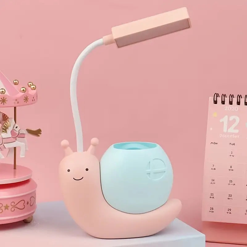 Cartoon Rechargeable LED Table Lamp for Students