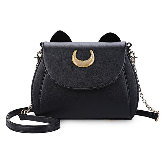 Sailor Moon Luna Cat Casual Shoulder Bag (2026 Summer)