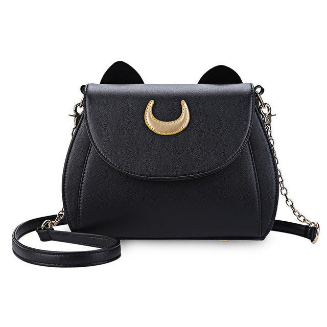 Sailor Moon Luna Cat Casual Shoulder Bag (2026 Summer)