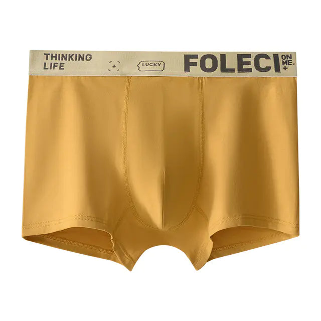 Comfortable Breathable Stretch Cotton Men's Boxer Underwear