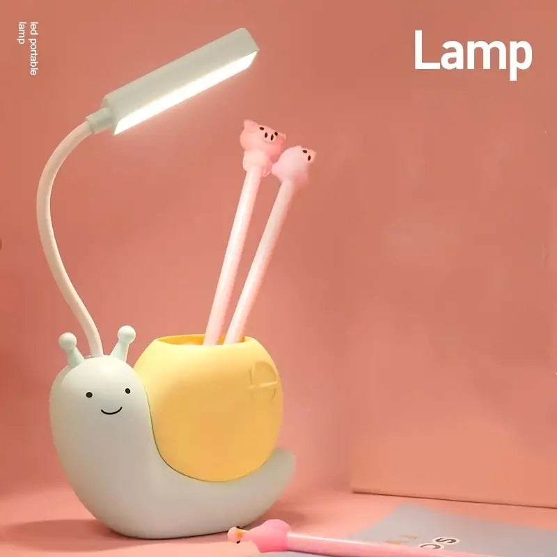 Cartoon Rechargeable LED Table Lamp for Students
