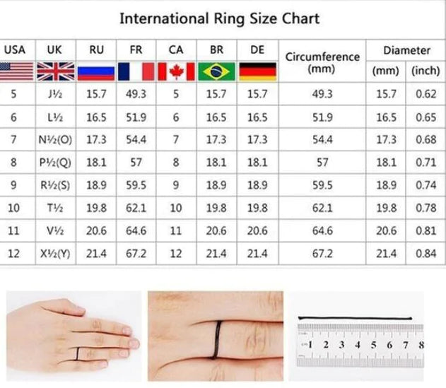 Zirconia Ring Set with Elegant Design