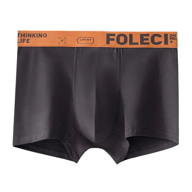 Comfortable Breathable Stretch Cotton Men's Boxer Underwear