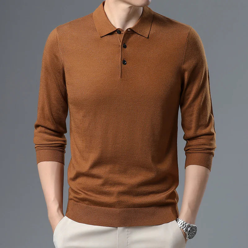 Men's Slim Fit Knit Shirt