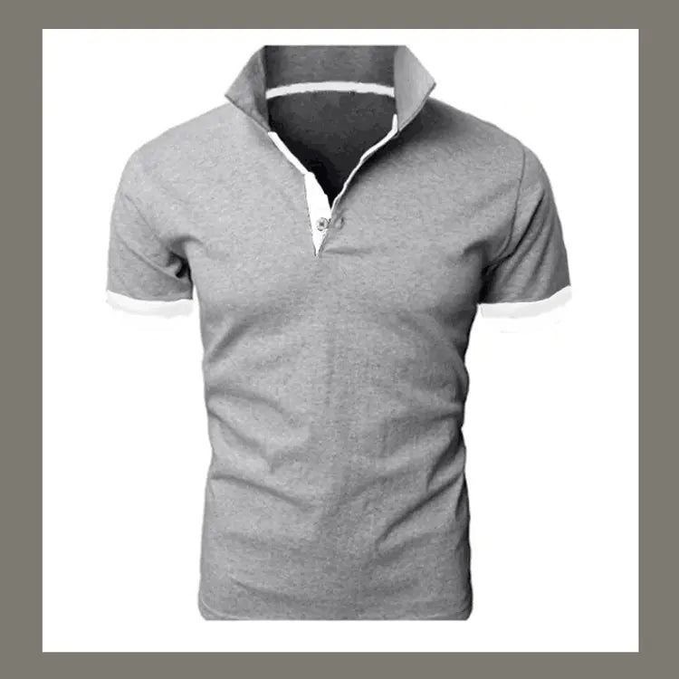 Men's Fashionable Short Sleeve Polo T-Shirt
