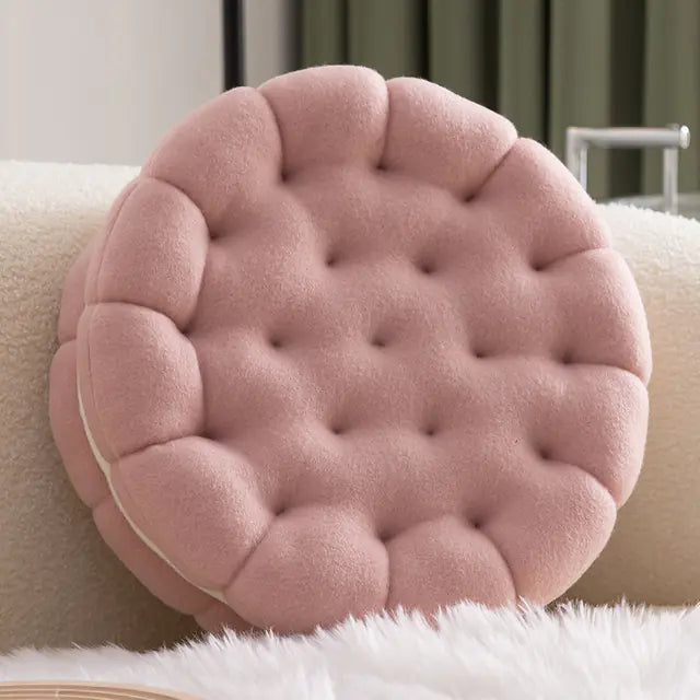 Simulation Biscuit Cushion for Home Decor