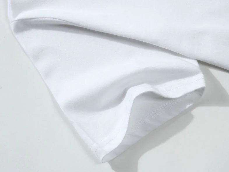 Men's Short Sleeve Solid Color Blank T-Shirt