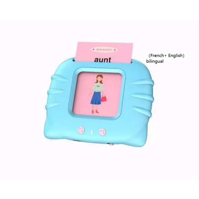 Children's Bilingual Educational Card Learning Machine