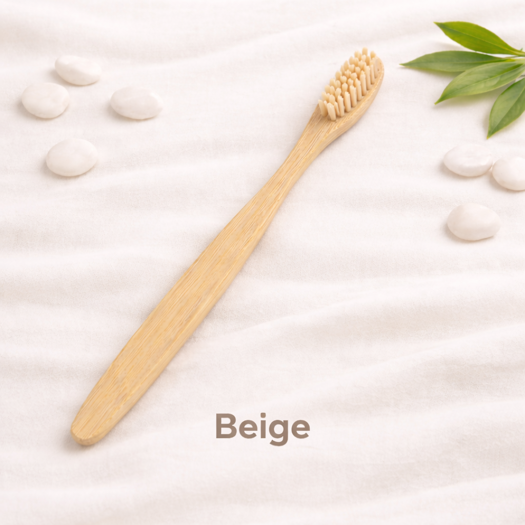 Natural Bamboo Toothbrushes – PACK OF 10