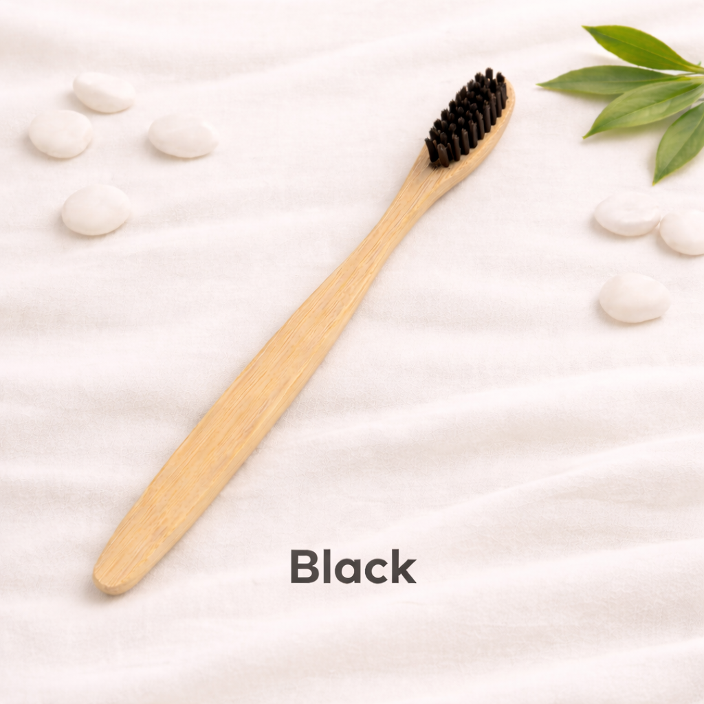 Natural Bamboo Toothbrushes – PACK OF 10