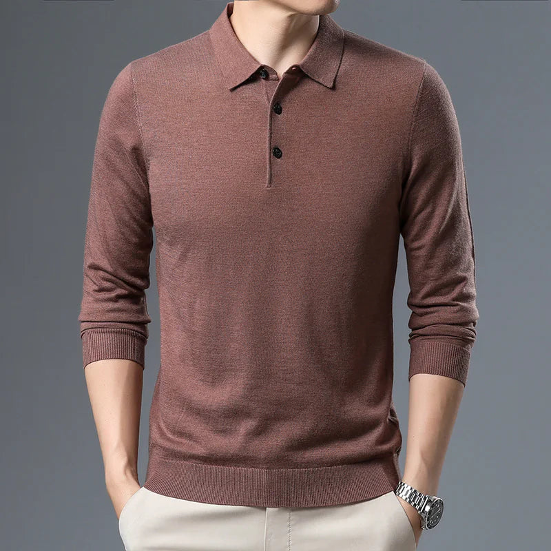 Men's Slim Fit Knit Shirt