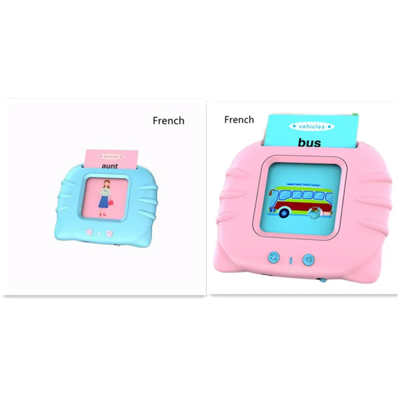 Children's Bilingual Educational Card Learning Machine