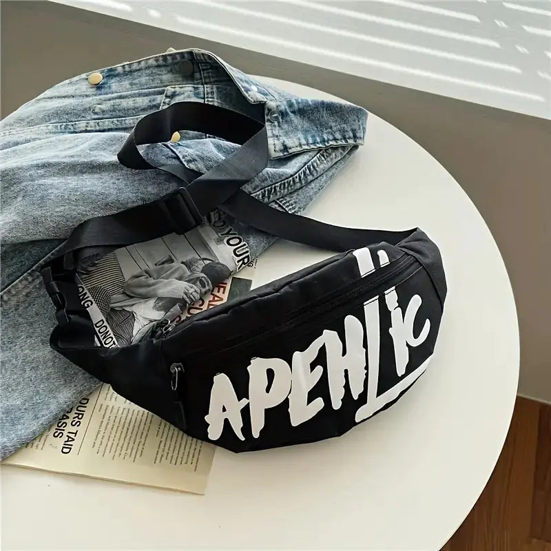 Trendy Large-Capacity Sports Waist Bag for All Ages