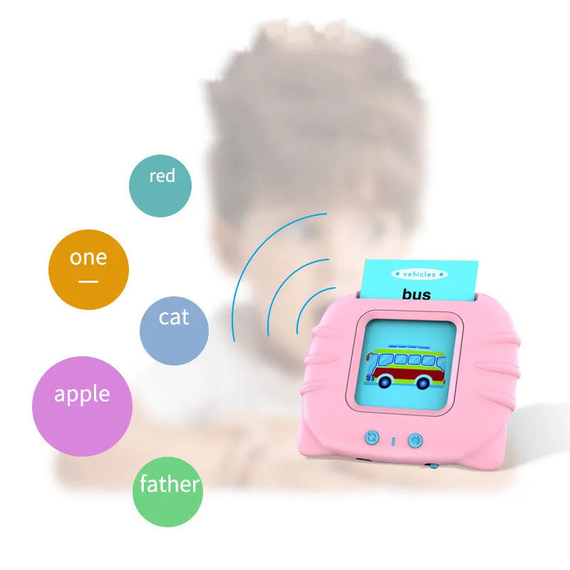 Children's Bilingual Educational Card Learning Machine