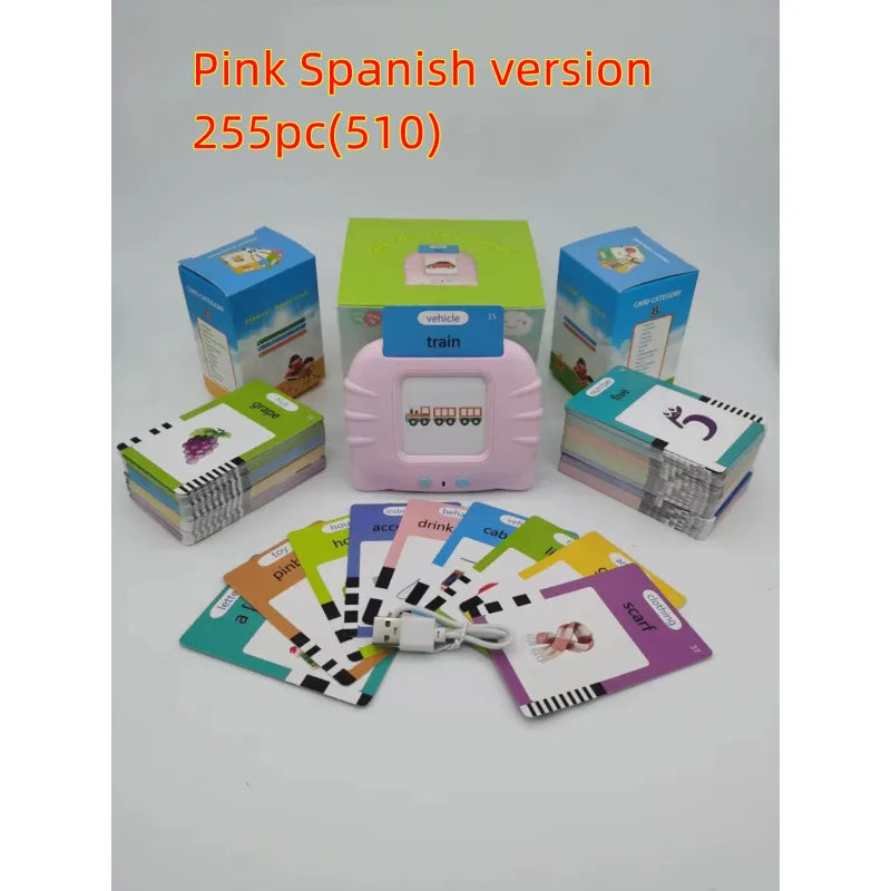 Children's Bilingual Educational Card Learning Machine