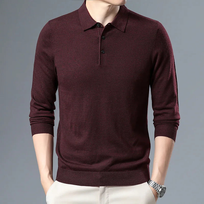 Men's Slim Fit Knit Shirt