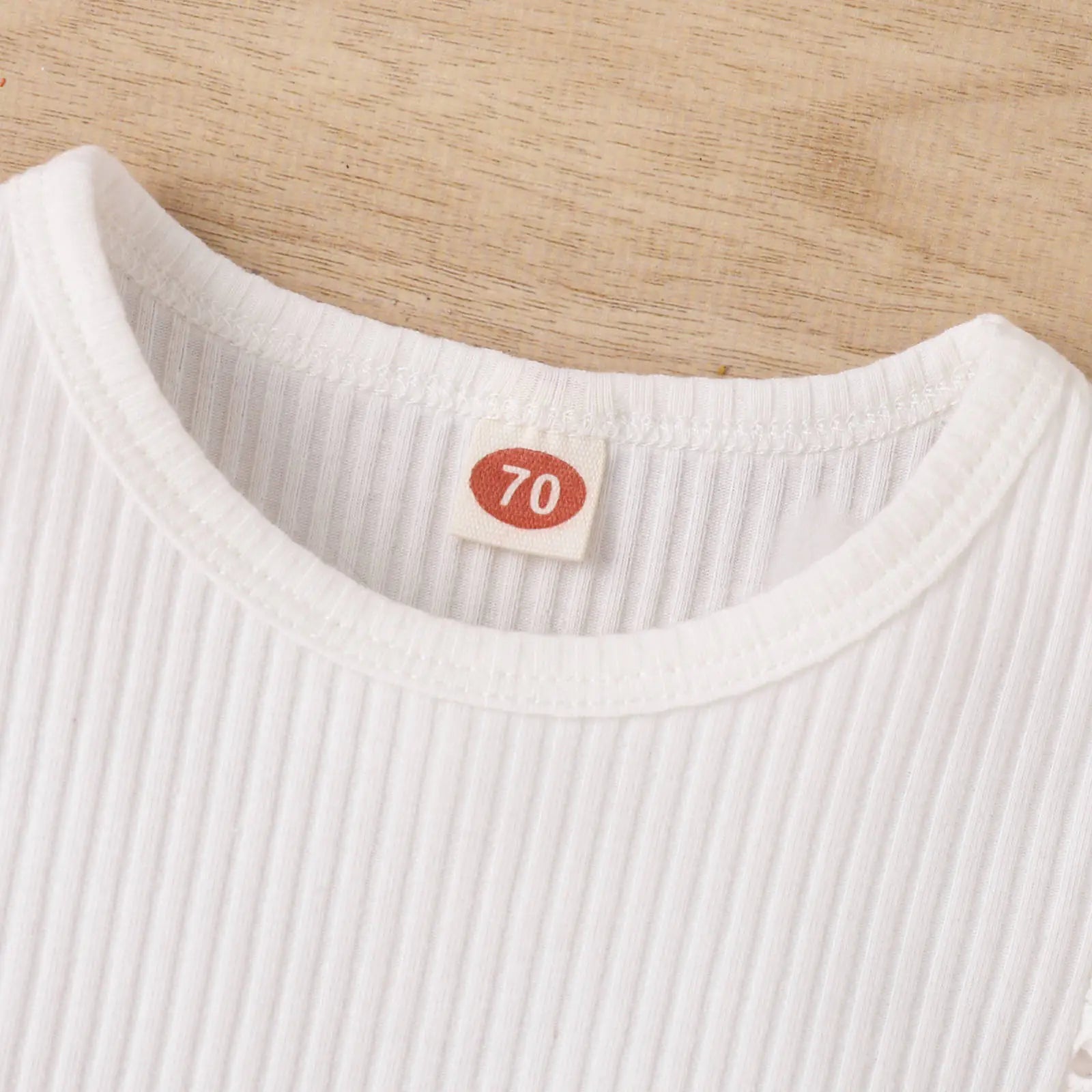 Summer Baby Lace Sleeve Outfit Set