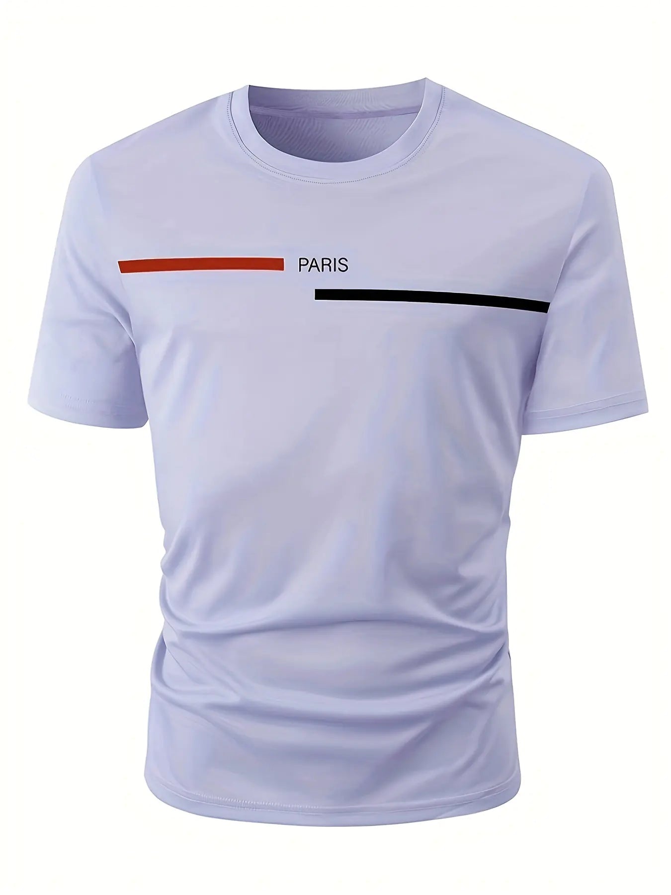 Men's Summer Loose Fit 100% Cotton Printed T-Shirt