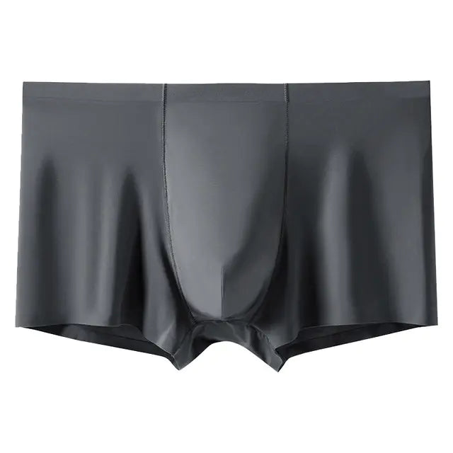 Comfortable and Breathable Men's Elastic Boxer Shorts