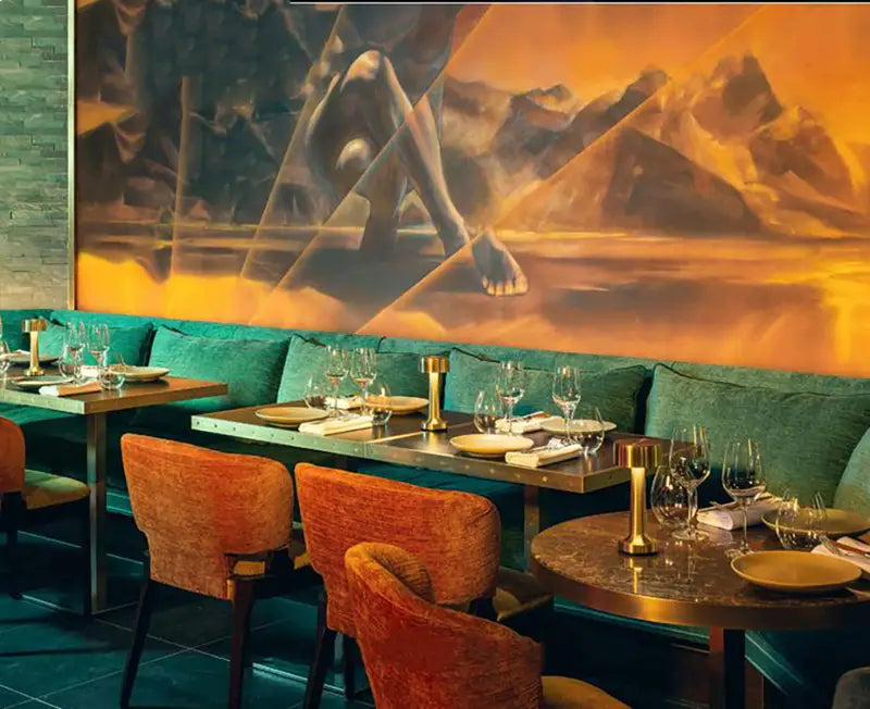 Vintage LED Nightstand Lamp with Adjustable Brightness