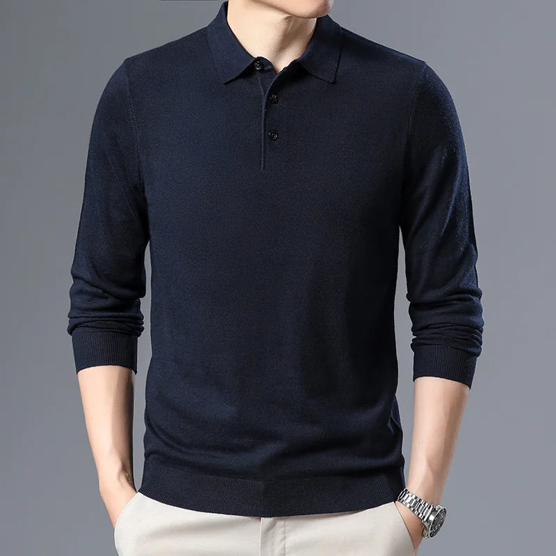 Men's Slim Fit Knit Shirt