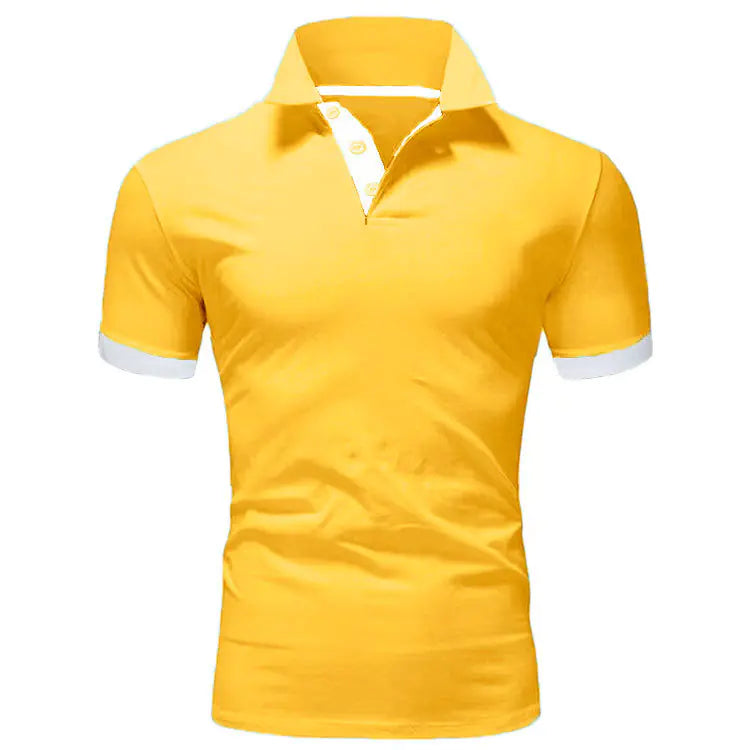 Men's Fashionable Short Sleeve Polo T-Shirt