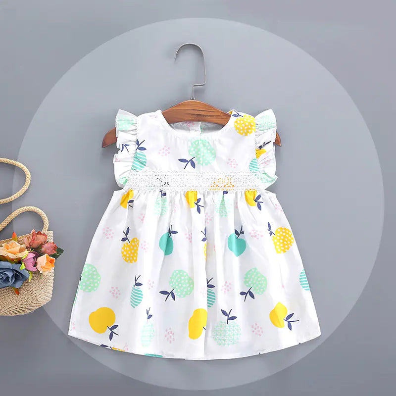 Pineapple Print Baby Dress (Baby Outfit)