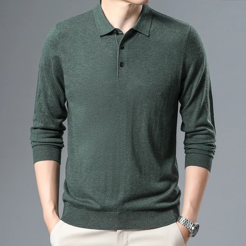 Men's Slim Fit Knit Shirt
