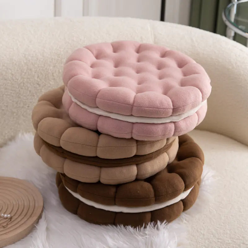 Simulation Biscuit Cushion for Home Decor