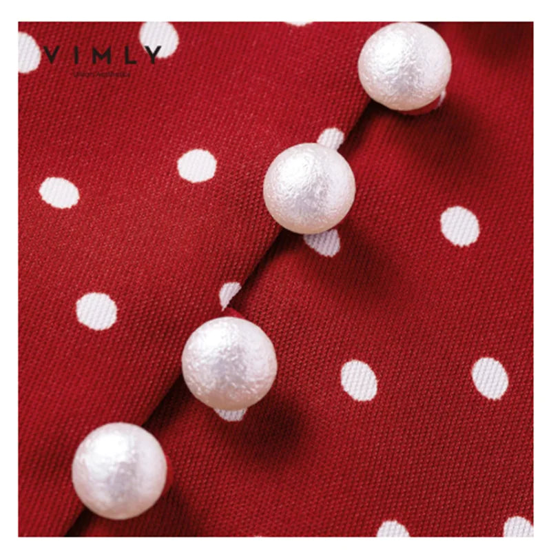 Vintage French Polka Dot Chiffon Blouse for Women