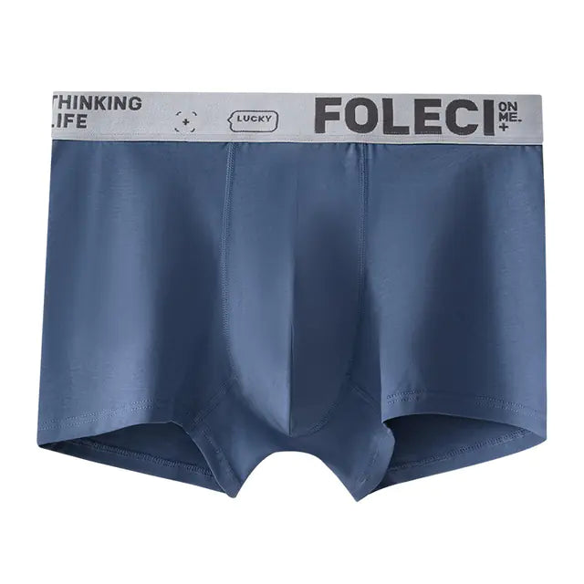Comfortable Breathable Stretch Cotton Men's Boxer Underwear