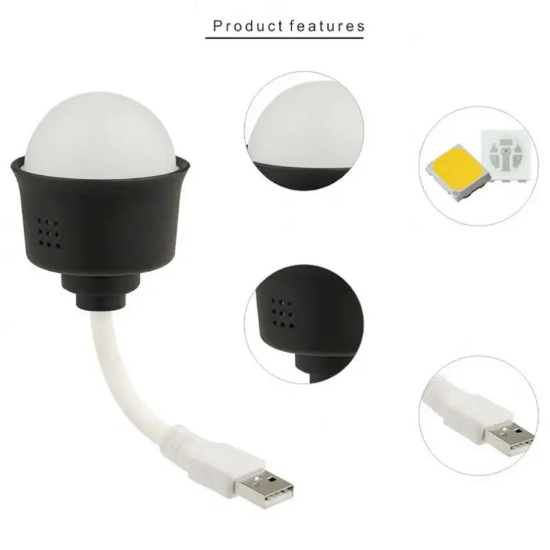 1 Set USB Rechargeable LED RGB Night Light with Remote