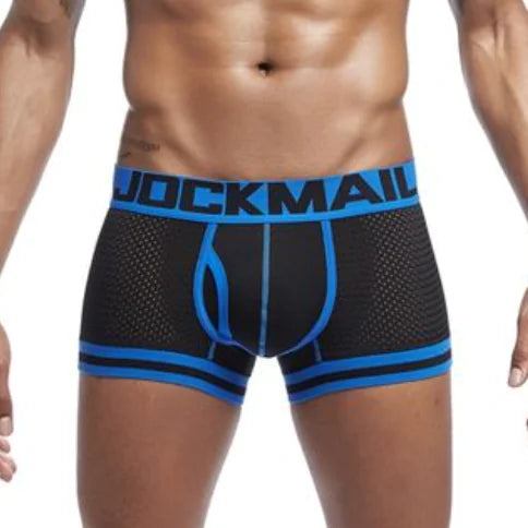 Comfortable Breathable Stretch Mesh Men's Boxer Shorts