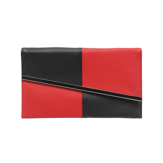 Large Capacity Black and White Clutch and Envelope Bag