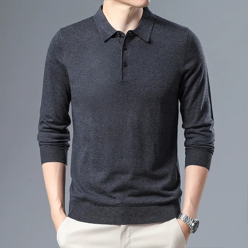 Men's Slim Fit Knit Shirt