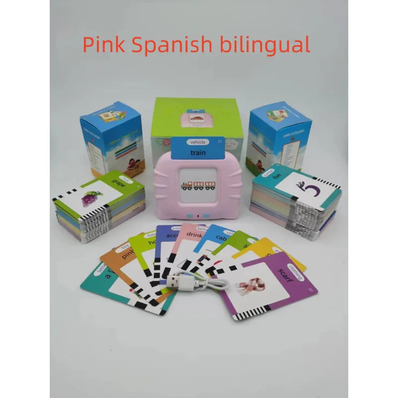 Children's Bilingual Educational Card Learning Machine