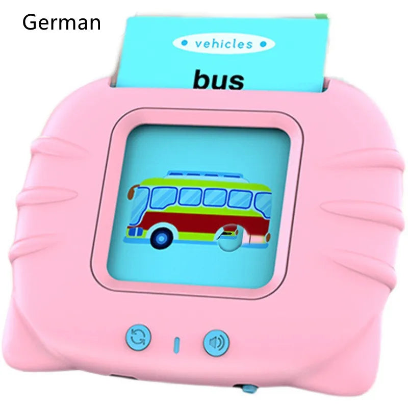 Children's Bilingual Educational Card Learning Machine