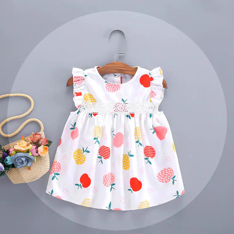 Pineapple Print Baby Dress (Baby Outfit)
