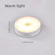 Rechargeable Cordless LED Night Light with Sensor