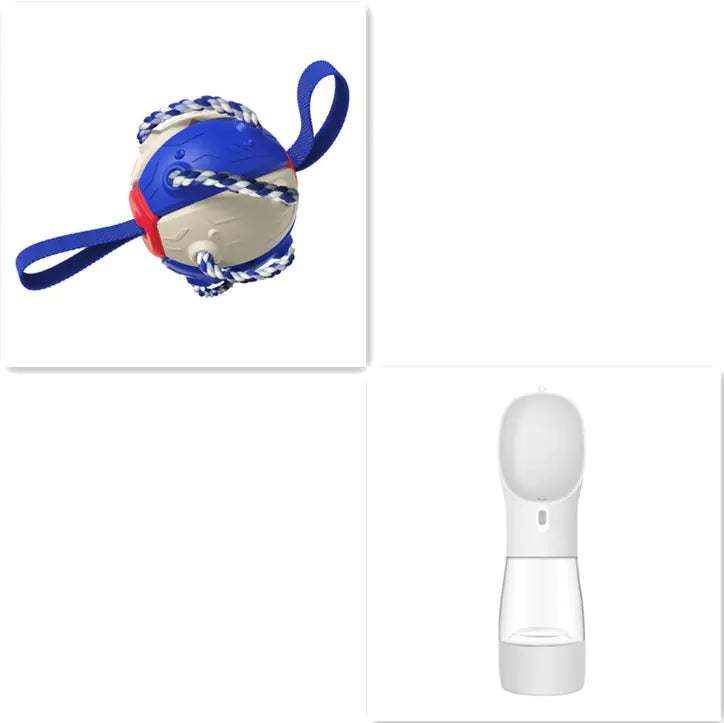 Interactive Inflatable Dog Soccer Ball Training Toy