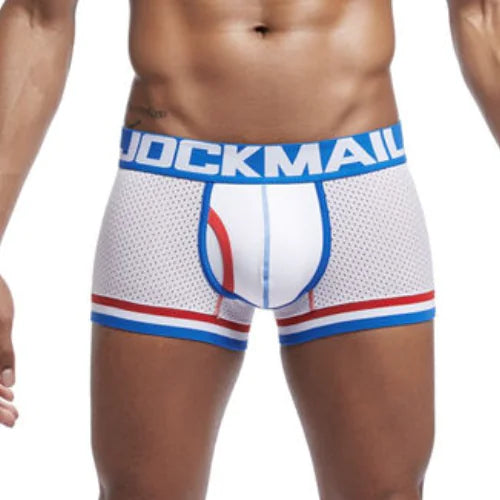 Comfortable Breathable Stretch Mesh Men's Boxer Shorts