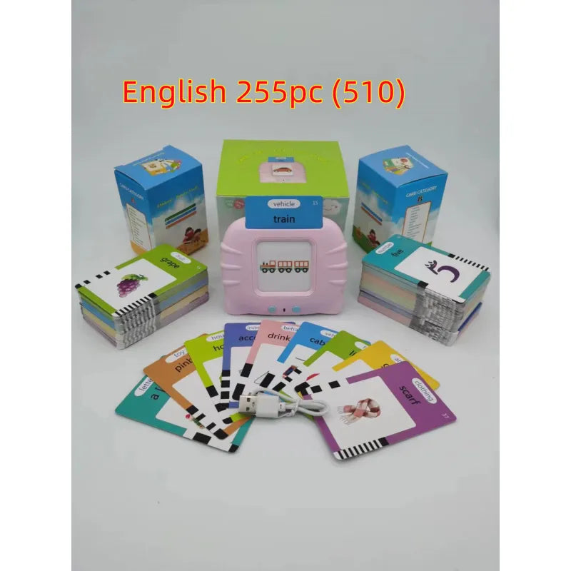 Children's Bilingual Educational Card Learning Machine