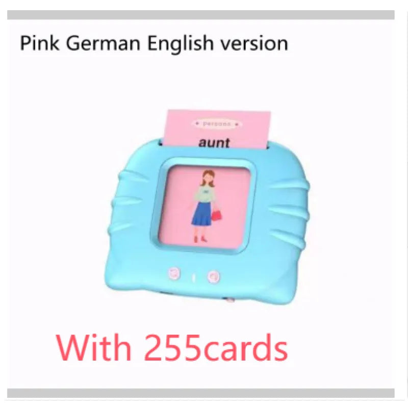 Children's Bilingual Educational Card Learning Machine