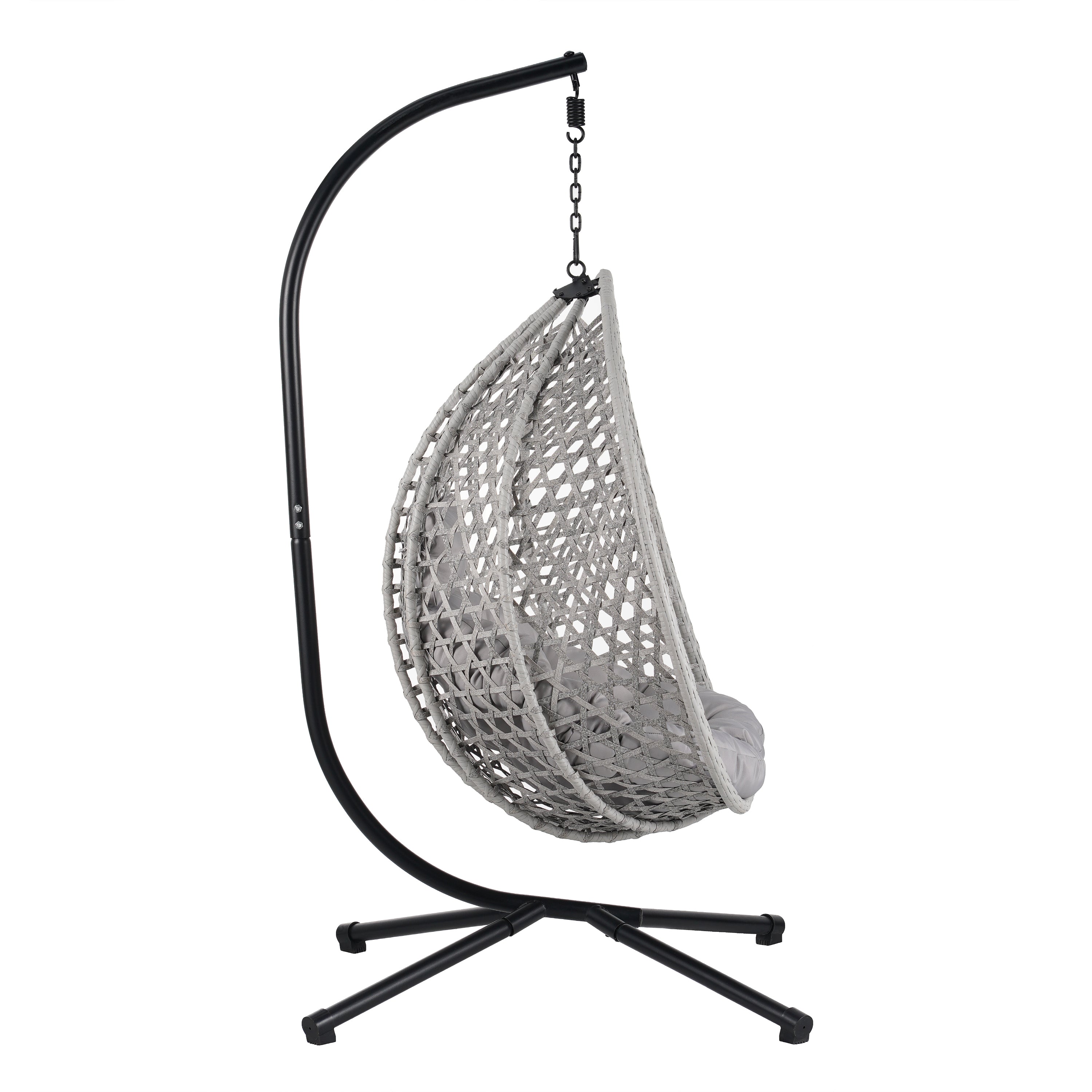 Versatile Hanging Egg Chair for Indoor and Outdoor Use